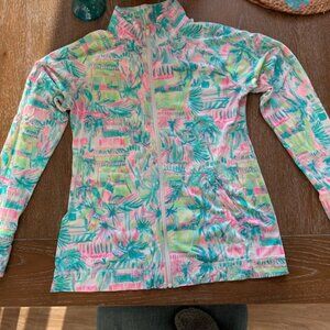 Lilly Pulitzer full zip jacket